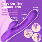 Bora - Rabbit Tapping G-spot Vibrator – product view 4