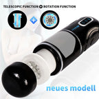 Sprint Male Automatic Stroker - 7 Thrusting Rotation Voice 3D Textured Male Sex Toy with Suction Base – product view 5