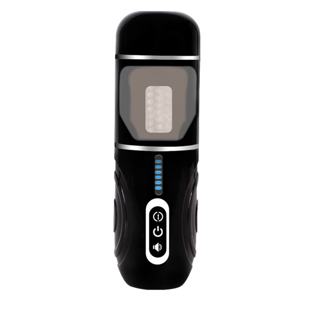 Sprint Male Automatic Stroker - 7 Thrusting Rotation Voice 3D Textured Male Sex Toy with Suction Base – product view 9