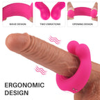 Silicone Vibrating Massage Penis Ring – product view 3