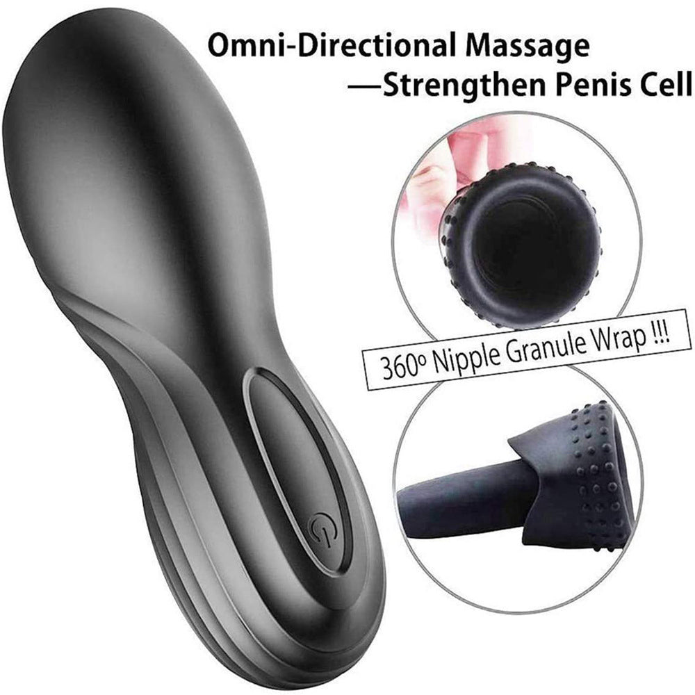 PowerStrokePro 10 Thrilling Vibration Male Masturbation Cup Discreet Automatic Stroker — product image 2