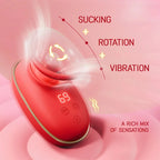 3-in-1 Tongue-Rotating Clit Sucker with 9 Vibration & Licking Modes
