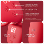 3-in-1 Tongue-Rotating Clit Sucker with 9 Vibration & Licking Modes