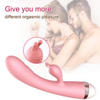 Dual Stimulation Rabbit Vibrator – 10 Vibration Modes, Waterproof & Rechargeable