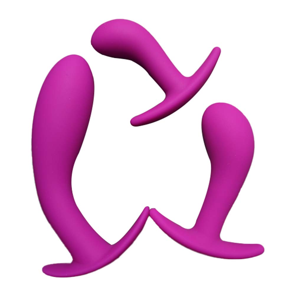 Premium Silicone Butt Plug - G-Spot Back Court Massage – product view 2
