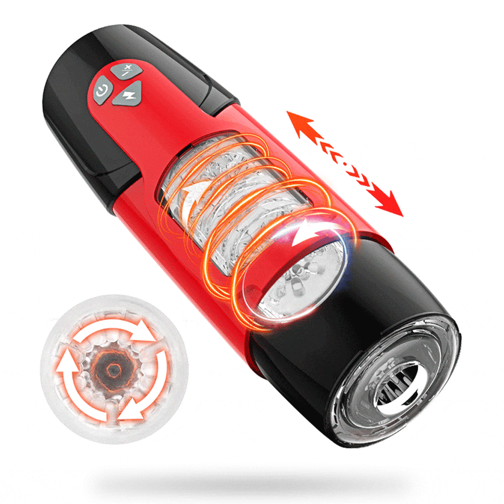 Dark Night 7 Thrusting Rotation Mode Male Stroker With Voice Interaction — product image 7