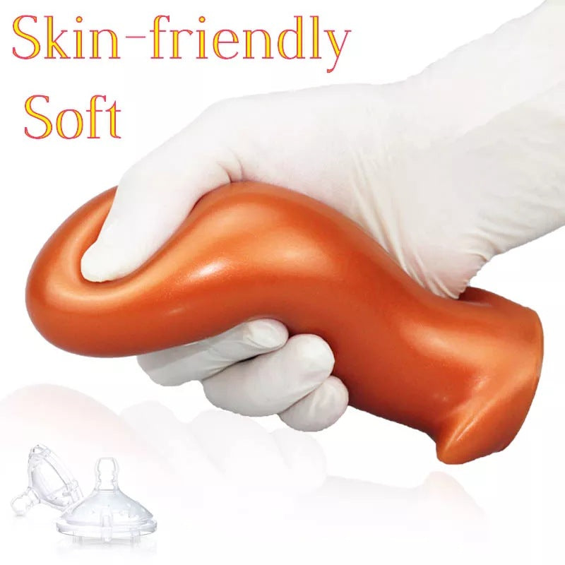 Dragon Egg Silicone Butt Plug Unisex Thrusting Butt Plug – product view 6
