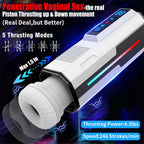 Intelligent Heating Fully Automatic Telescopic Rotating Intelligent Voice Heating Strong Suction Male Stroker — product image 6