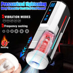 Intelligent Heating Fully Automatic Telescopic Rotating Intelligent Voice Heating Strong Suction Male Stroker — product image 4