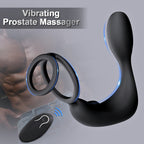 Wireless Remote Control Double Ring Lock Semen Prostate Press Anal Plug – product view 4