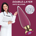 Remote control anal plug prostate massager – product view 4