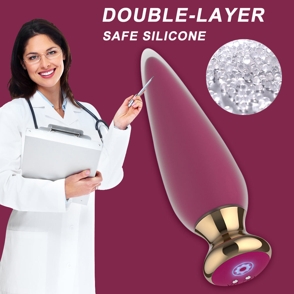 Remote control anal plug prostate massager – product view 4