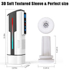 Intelligent Heating Fully Automatic Telescopic Rotating Intelligent Voice Heating Strong Suction Male Stroker — product image 11