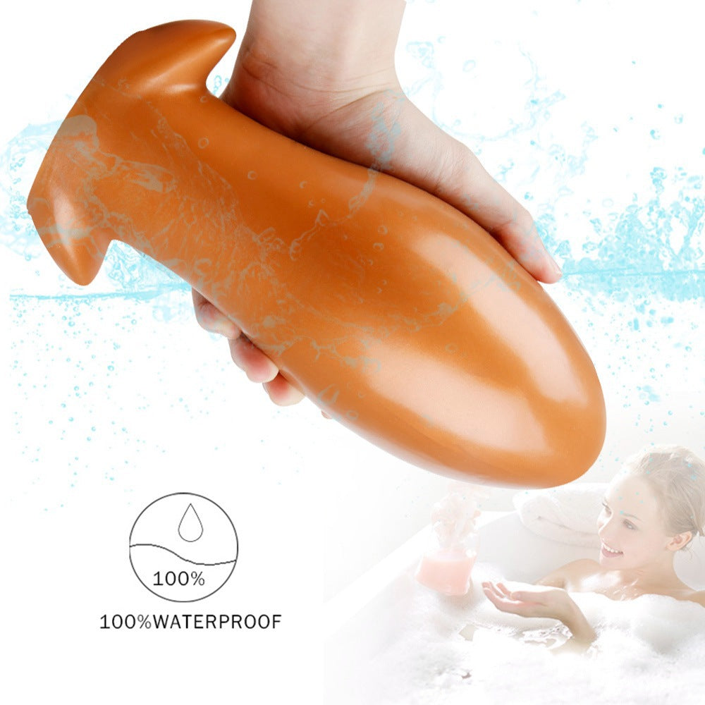 Dragon Egg Silicone Butt Plug Unisex Thrusting Butt Plug – product view 5