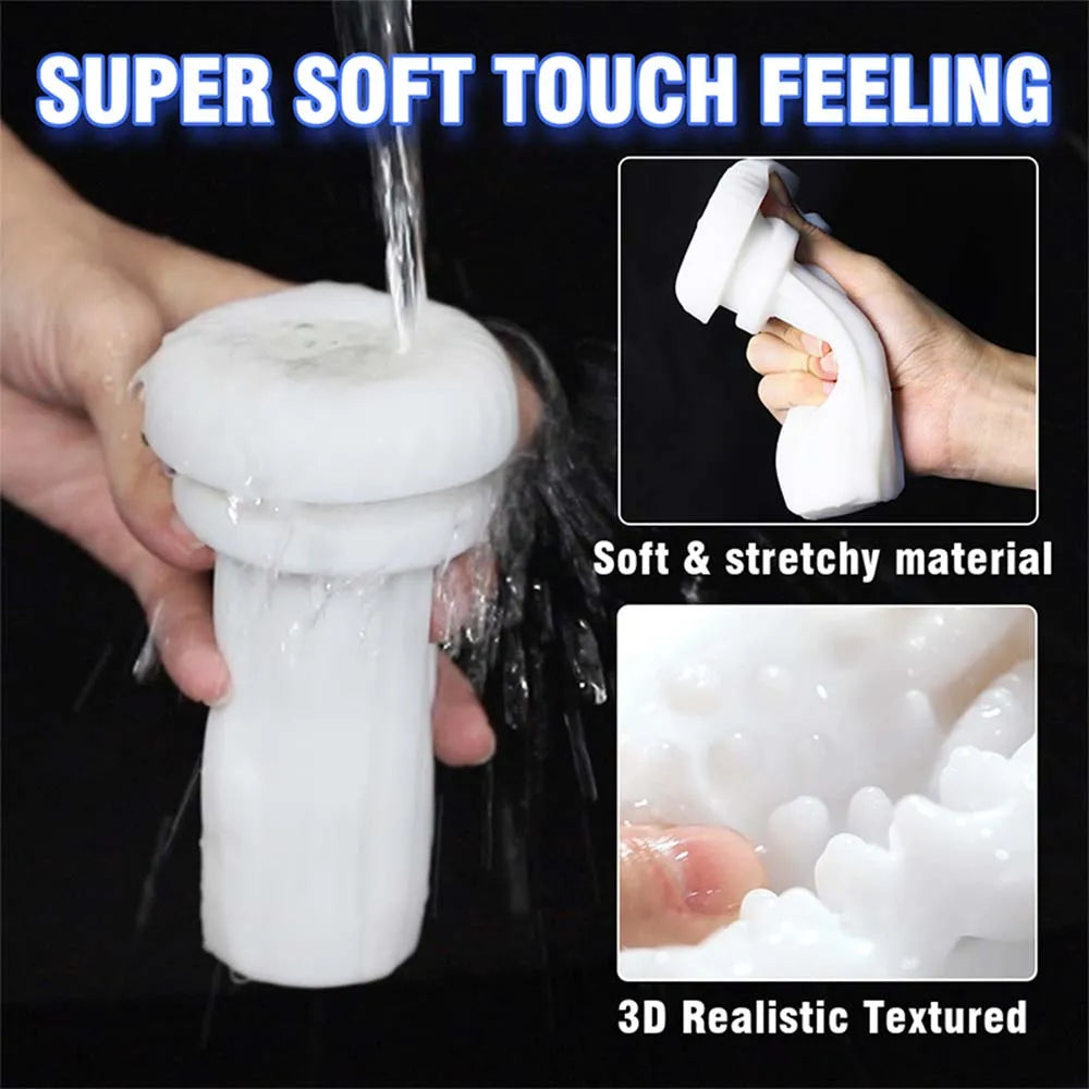 Intelligent Heating Fully Automatic Telescopic Rotating Intelligent Voice Heating Strong Suction Male Stroker — product image 9