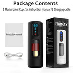 9-Frequency Telescopic Vibration Sucking Voice Heated Aircraft Male Stroker – product view 9