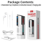 Intelligent Heating Fully Automatic Telescopic Rotating Intelligent Voice Heating Strong Suction Male Stroker — product image 10