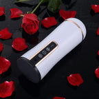 10 Vibrating Deepthroat Oral Sex Silicone Male Stroker — product image 6