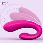 9 Frequency Vibration Couples Vibrator Wireless Remote Pink Vibrator – product view 15