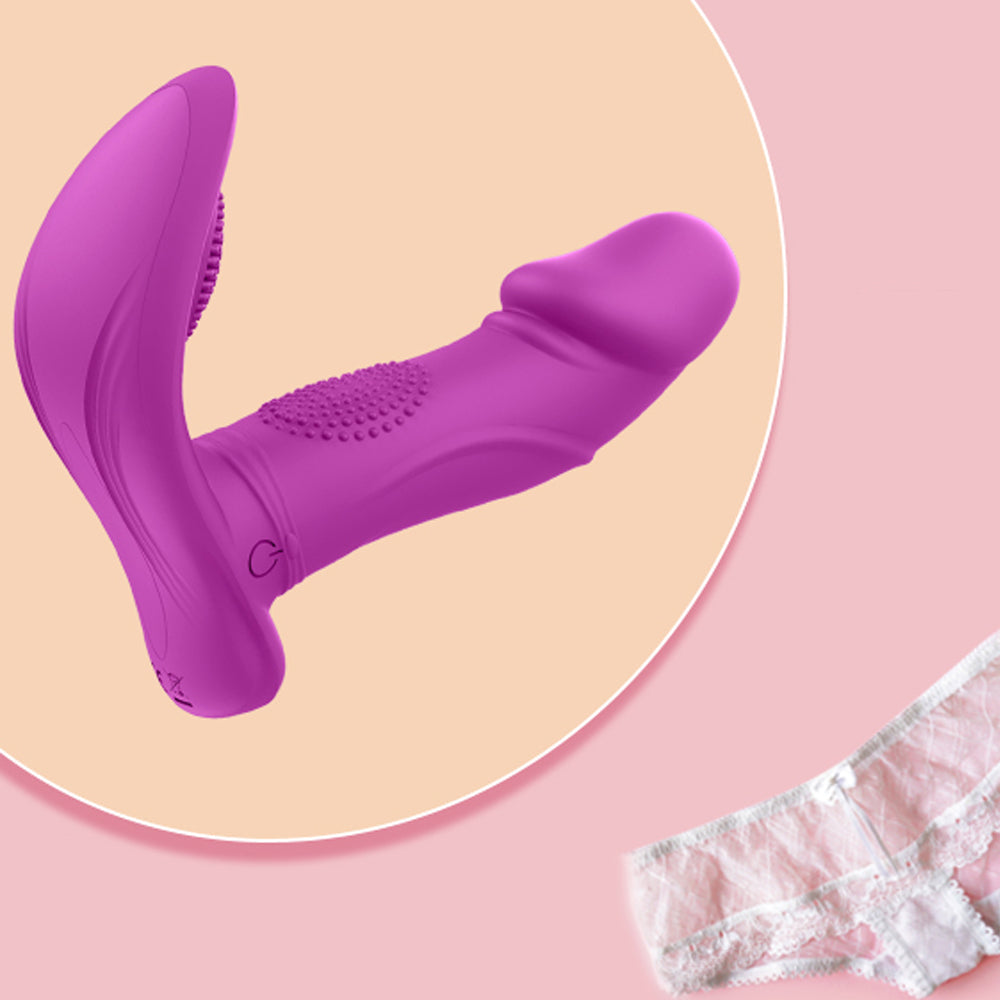 Wireless Remote Control Vibrating Dildos Female Wearable Vibrators – product view 7