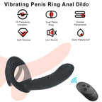 Single Ring Lock Sperm Anal Plug Retractable Prostate Massager – product view 4
