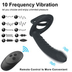 Single Ring Lock Sperm Anal Plug Retractable Prostate Massager – product view 6