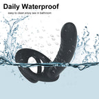 Single Ring Lock Sperm Anal Plug Retractable Prostate Massager – product view 2