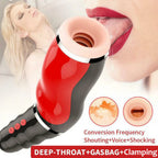 Airbag 10 Vibrating 5 Sucking Voice Male Stroker Realistic Oral Sex Deep Throat Heating Artificial Vagina Male Stroker – product view 3