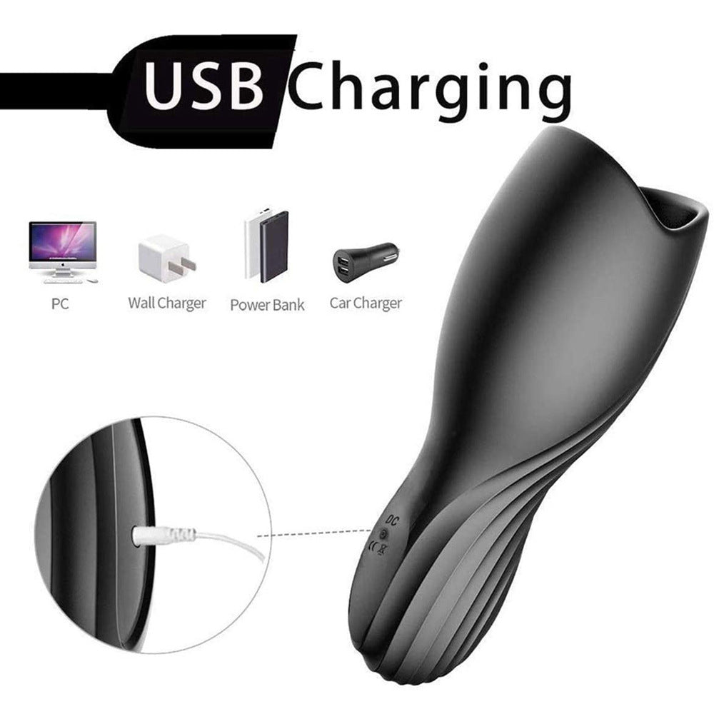 PowerStrokePro 10 Thrilling Vibration Male Masturbation Cup Discreet Automatic Stroker — product image 4