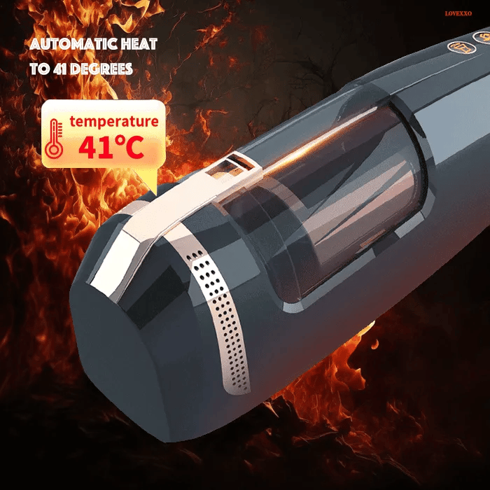 Hero 6 Thrusting Self-Heating Automatic Male Stroker with 3D Textured Sleeve Heating Mens Sex Toy Male Stroker – product view 7