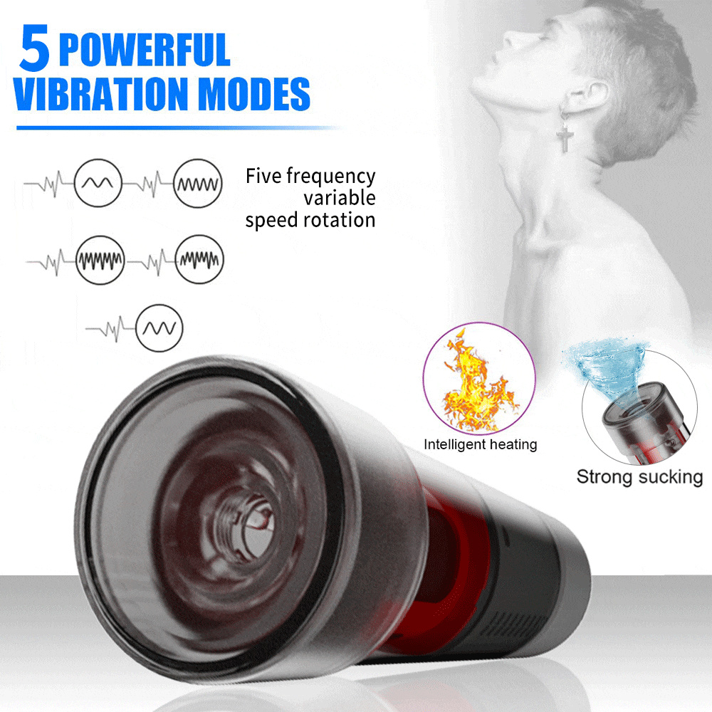 Fully Automatic 6 In 1 Vacuum Pump Sucking Clip Sucking Male Stroker – product view 2