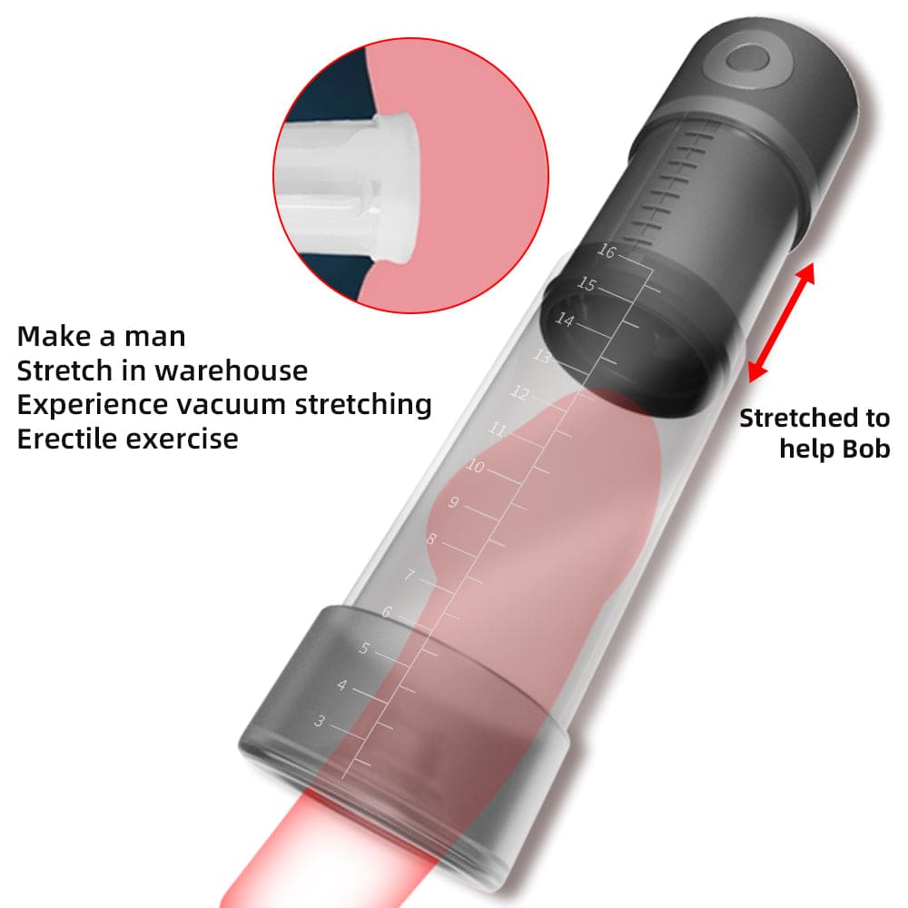 Fully Automatic 6 In 1 Vacuum Pump Sucking Clip Sucking Male Stroker – product view 4