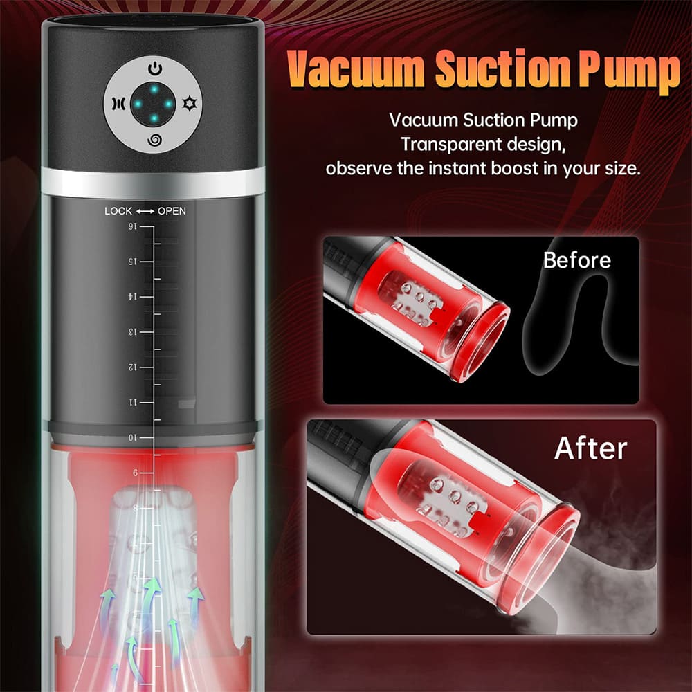 Fully Automatic 6 In 1 Vacuum Pump Sucking Clip Sucking Male Stroker – product view 14
