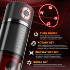 Fully Automatic 6 In 1 Vacuum Pump Sucking Clip Sucking Male Stroker – product view 15