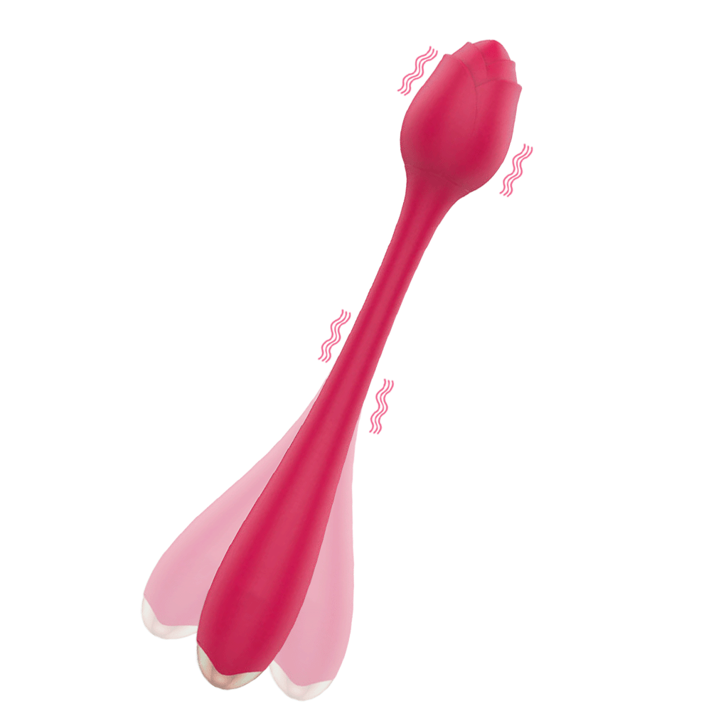 G-spot Rose Clitoral Stimulator Dildos Female Rose Sex Toy – product view 5