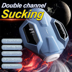 2026 New Galaxy Battleship Telescopic Clip Men's Smart Dual Channel Male Stroker – product view 3