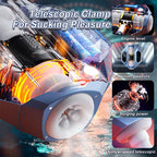 2026 New Galaxy Battleship Telescopic Clip Men's Smart Dual Channel Male Stroker – product view 5