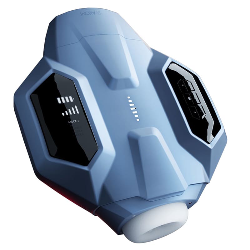 2026 New Galaxy Battleship Telescopic Clip Men's Smart Dual Channel Male Stroker – product view 2