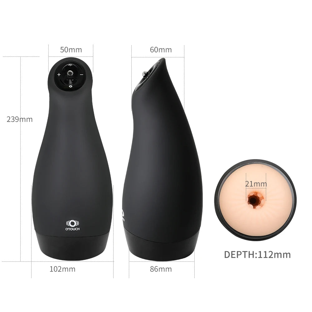 Otouch Airturn 3 Male Stroker with 6 Vibrations Sucking Blowjob Stroker – product view 11