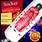 ThunderRide 7 Vibration Sucking Heating Automatic Male Stroker Hands Free Blowjob with Suction Base – product view 2