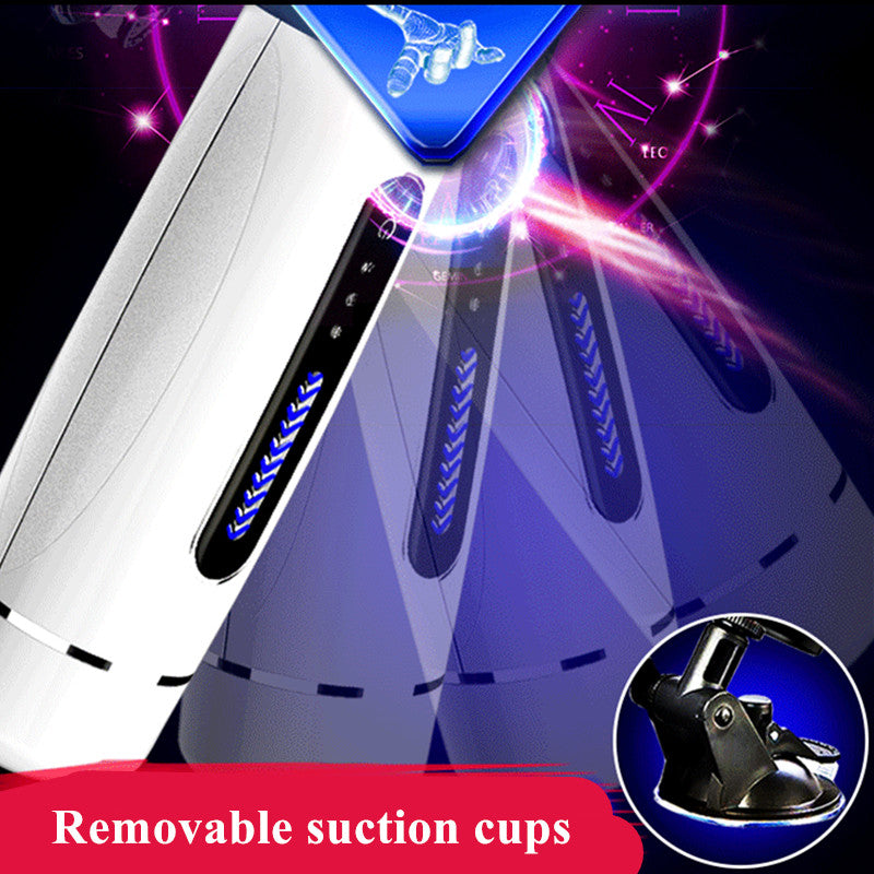 ThunderRide 7 Vibration Sucking Heating Automatic Male Stroker Hands Free Blowjob with Suction Base – product view 6
