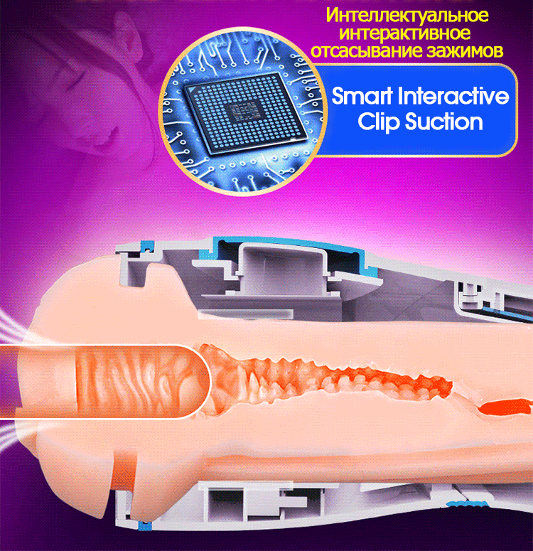Leten Sm360 3 Frequency Clip Suction Vibration Pronunciation Male Stroker – product view 4