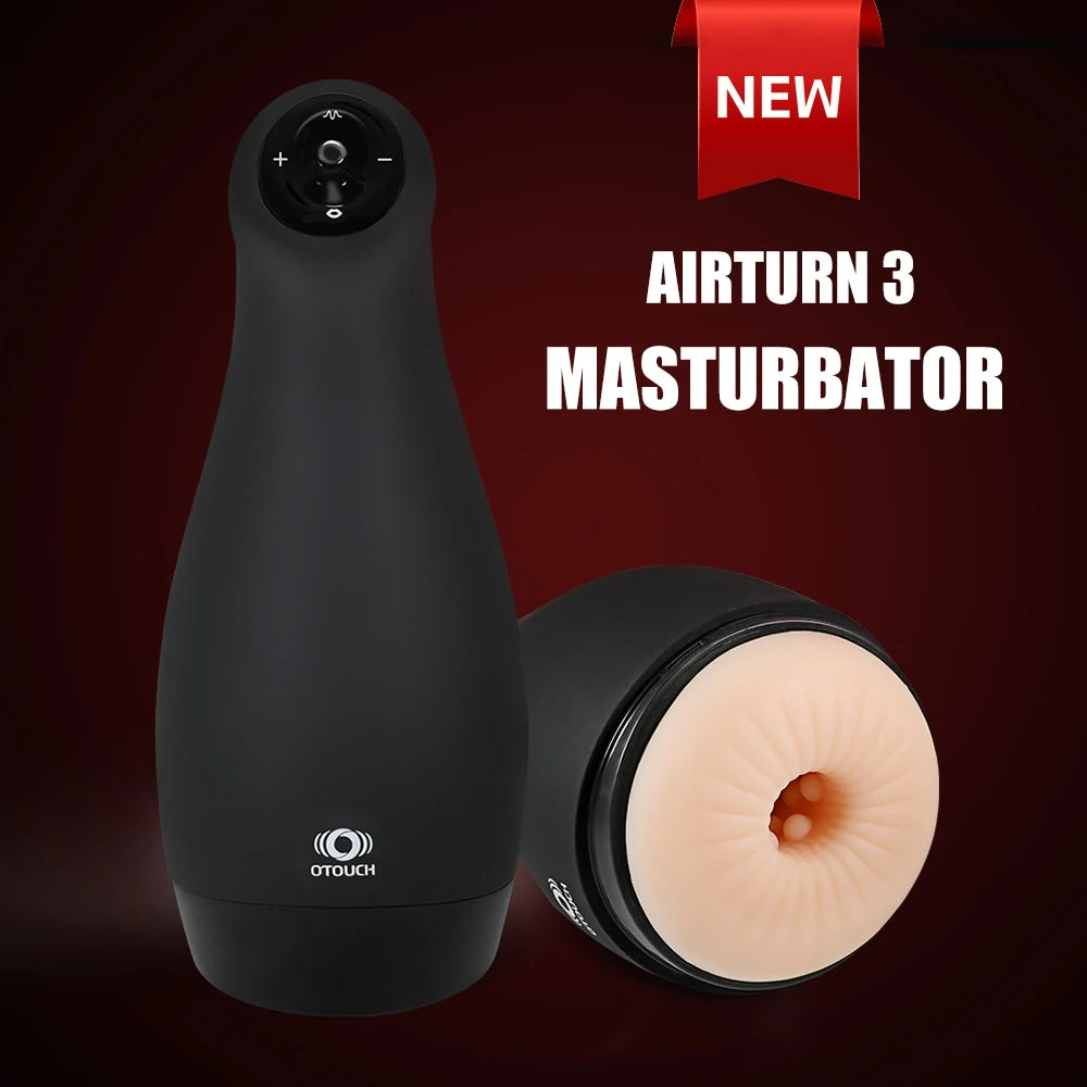 Otouch Airturn 3 Male Stroker with 6 Vibrations Sucking Blowjob Stroker – product view 2