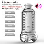 Leten Male Stroker Manual Vacuum Sucking Moans Voice Blowjob Toy – product view 4