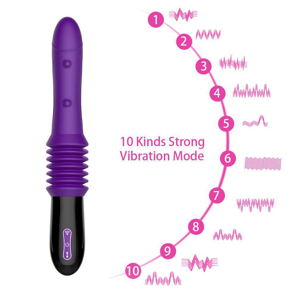 Automatic Hands Free Thrusting Dildo Vibrator – product view 5