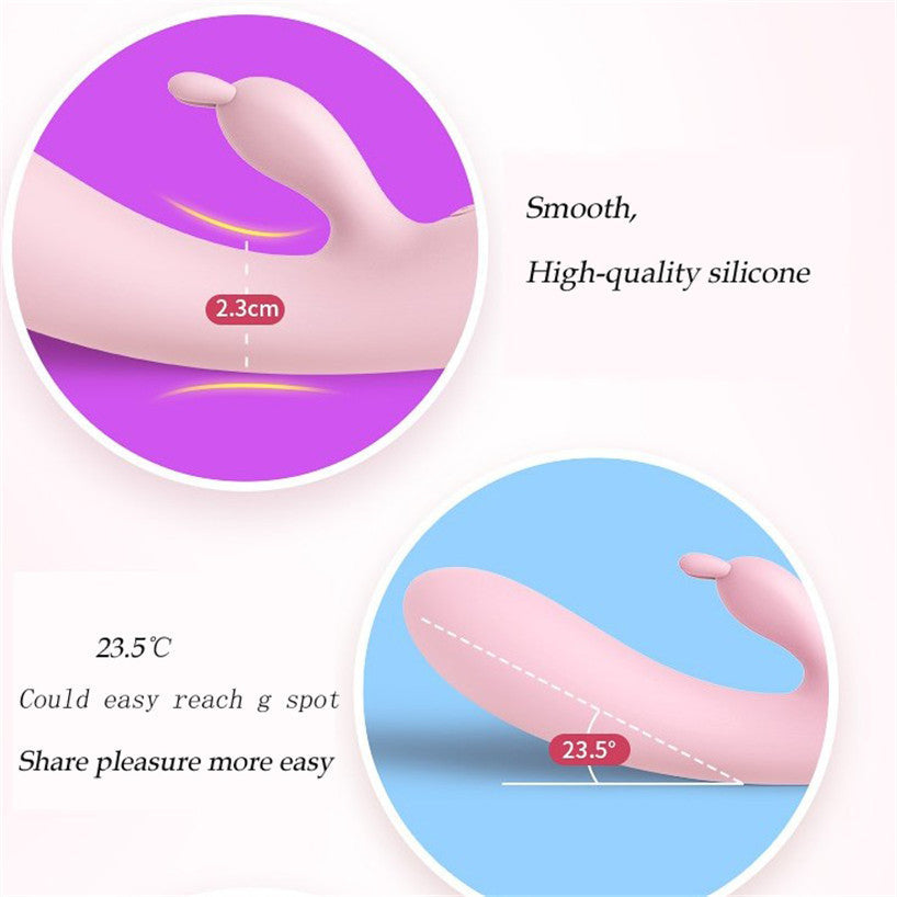 Leten High Speed Vibrating Intelligent Heating Rabbit Female Vibrator – product view 2