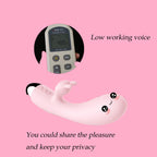 Leten High Speed Vibrating Intelligent Heating Rabbit Female Vibrator – product view 3
