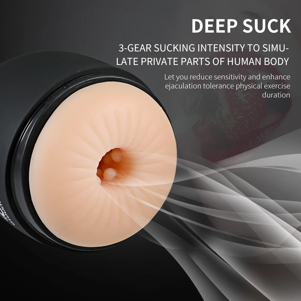 Otouch Airturn 3 Male Stroker with 6 Vibrations Sucking Blowjob Stroker – product view 3
