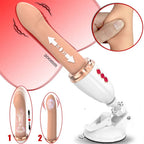 Hands-Free 2-In-1 Fully Automatic Telescopic Vibrating Dildo – product view 12