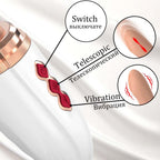 Hands-Free 2-In-1 Fully Automatic Telescopic Vibrating Dildo – product view 11